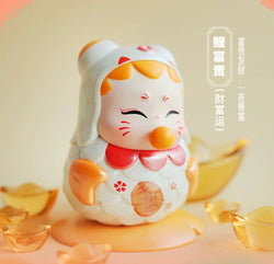 A small toy animal figurine from Kibbi Koi · Lucky Daji Blind Box Series.