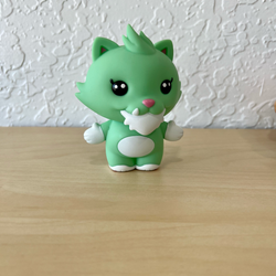 A small toy animal figurine, Grandpa - Mint Edition, designed by InPrimeWeTrust, limited to 200pcs.