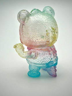 Baby kumara Rainbow Glass By MoMoo Kuma X Art Junkie