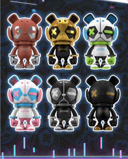 P.D.C Parasitic Panda Blind Box Series