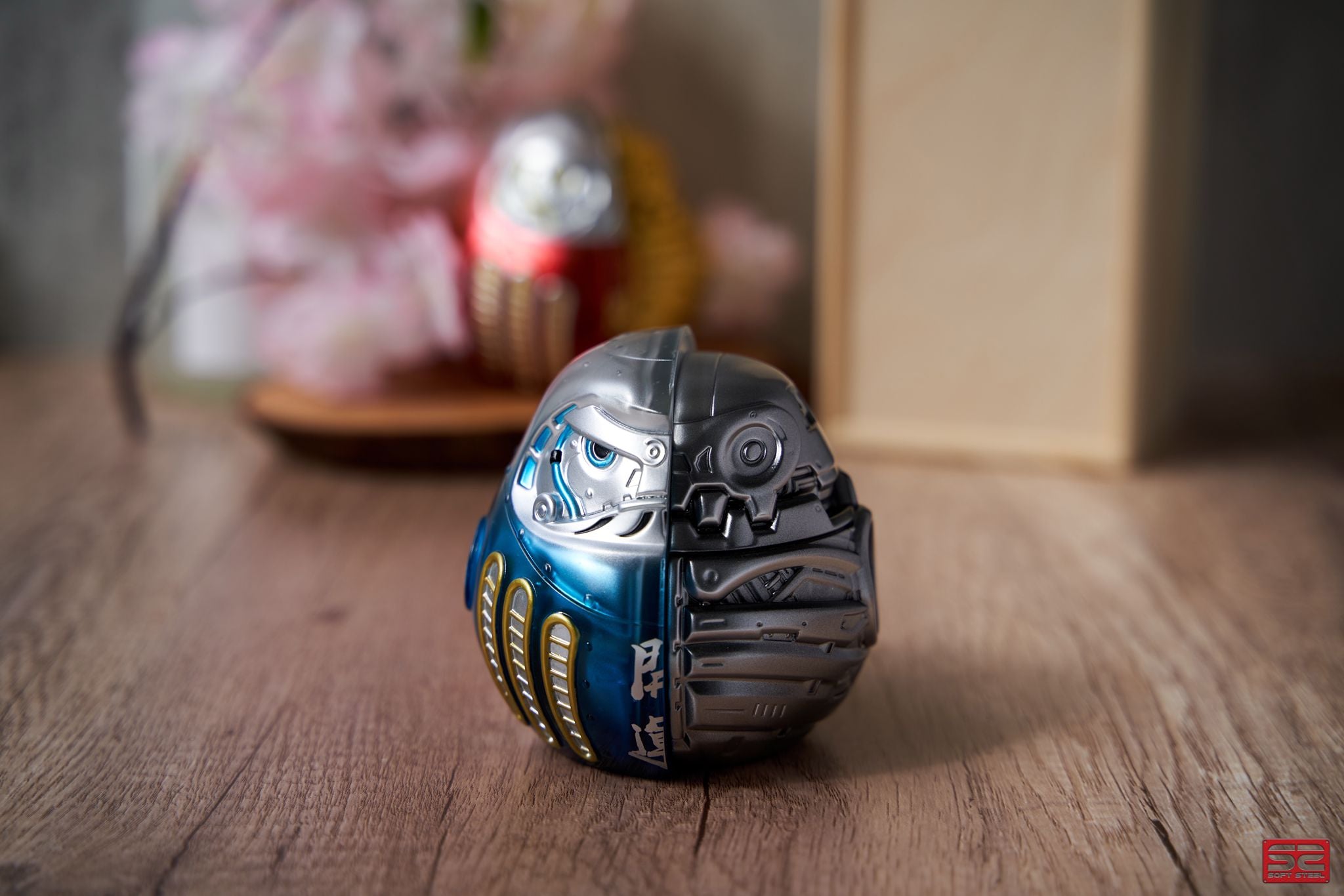 Iron Daruma Aka / Aoi by Soft Steel