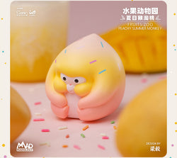 Fruits Zoo Peach Summer Monkey Blind box Series