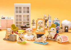 A group of small figurines from the Dudufy Blindbox series by Simon Toys, with a chance at a secret figure!