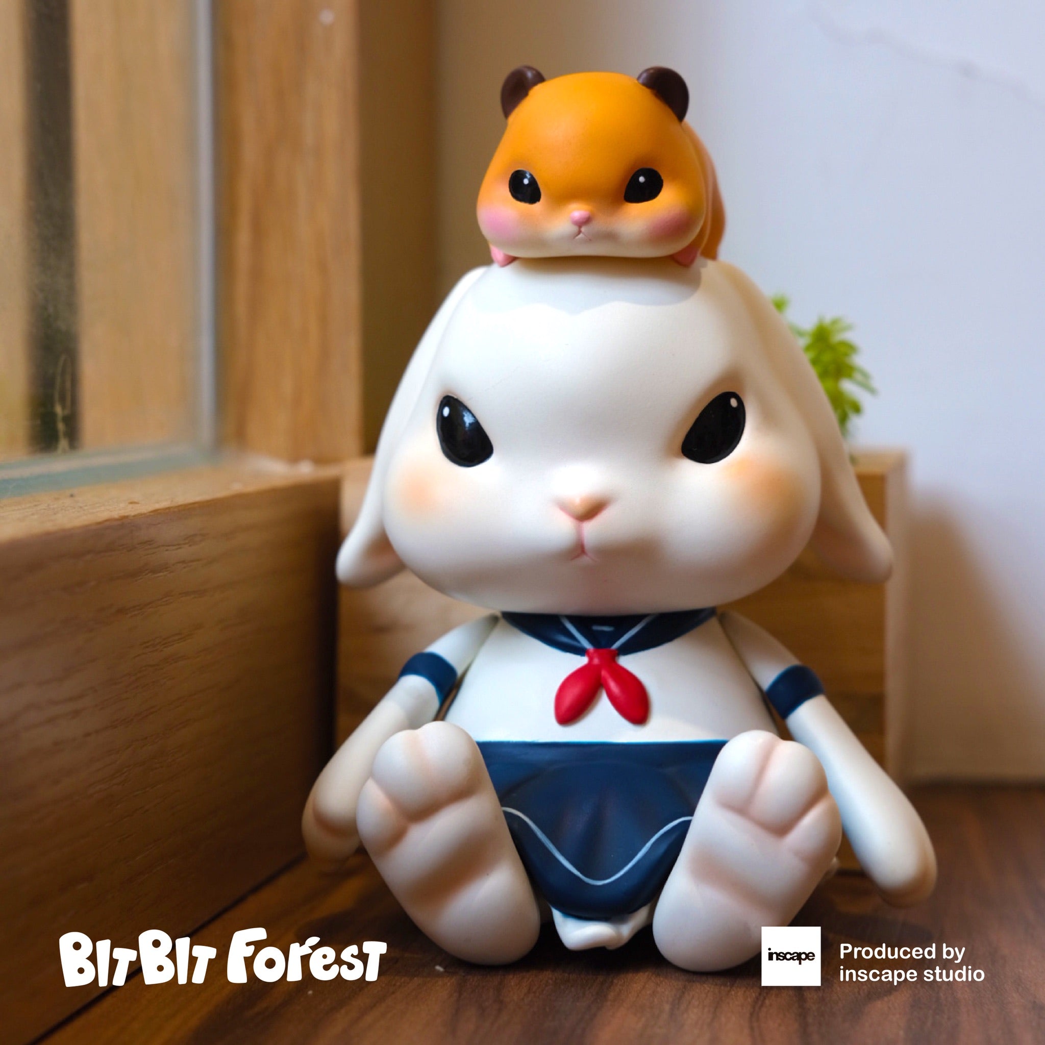 2048px x 2048px - School Girl with Little Hamster by BitBit Forrest â€“ Strangecat Toys