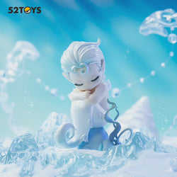 Toy figurine of a mermaid from Sleep Sea Fairy Blind Box Series, with cartoon design and animation style.